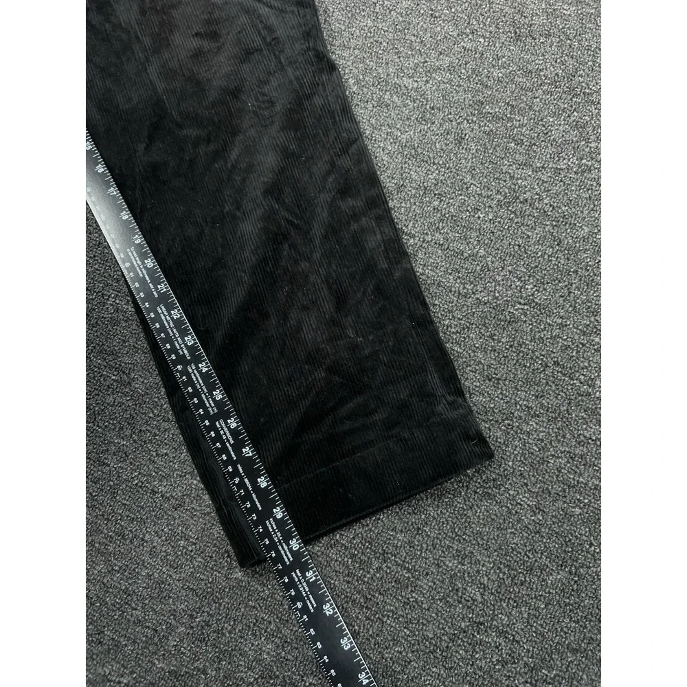 Polo Ralph Lauren Corduroy Pants‎ Men's 36x30 Black Cotton Stretch Dress Classic